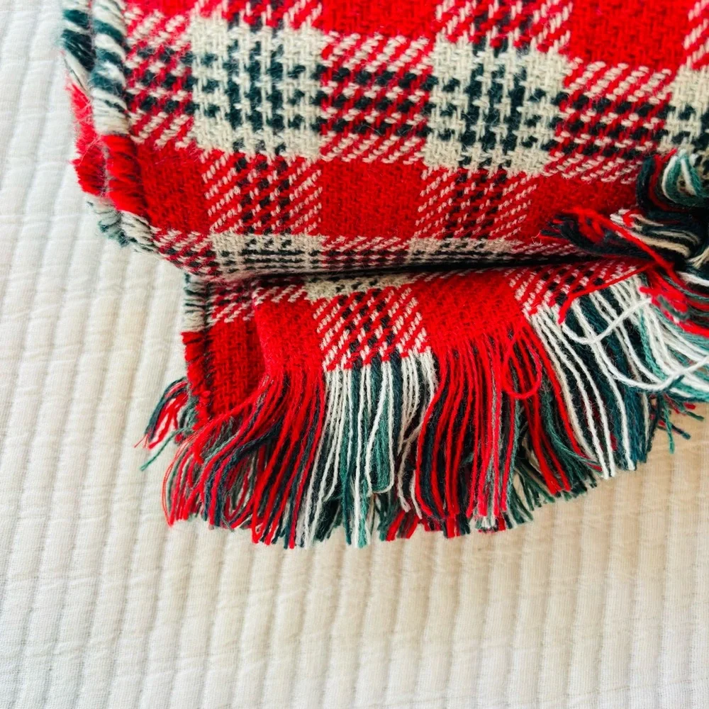 Hearth & Hand with Magnolia 50x60 Vintage Plaid Reversible Brushed Woven Throw